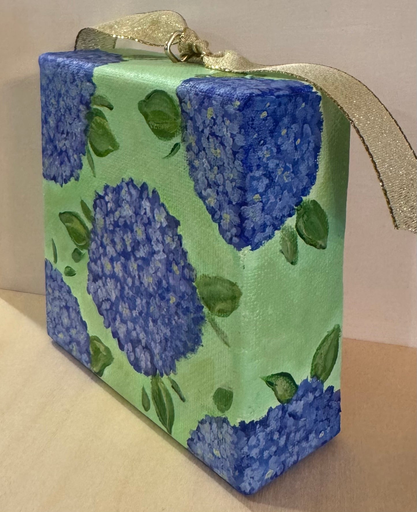Hydrangea Mini Canvas/ornament