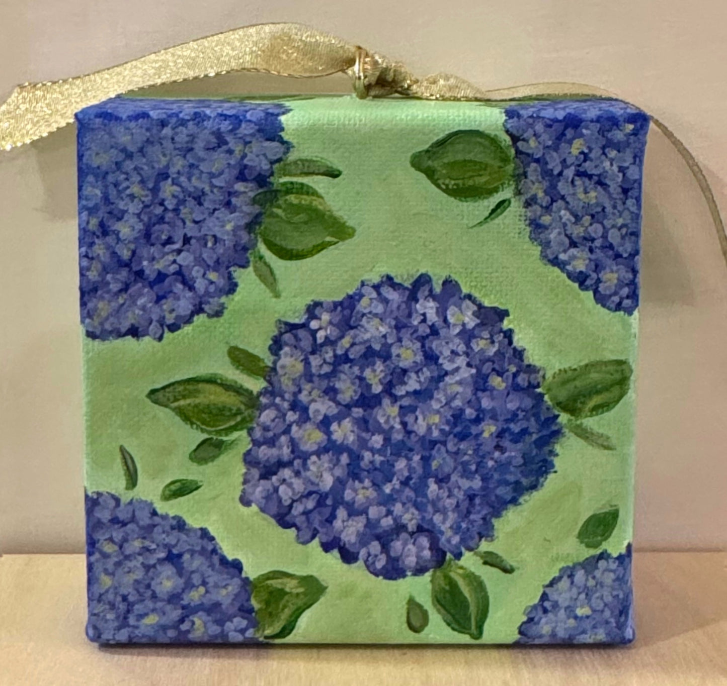 Hydrangea Mini Canvas/ornament