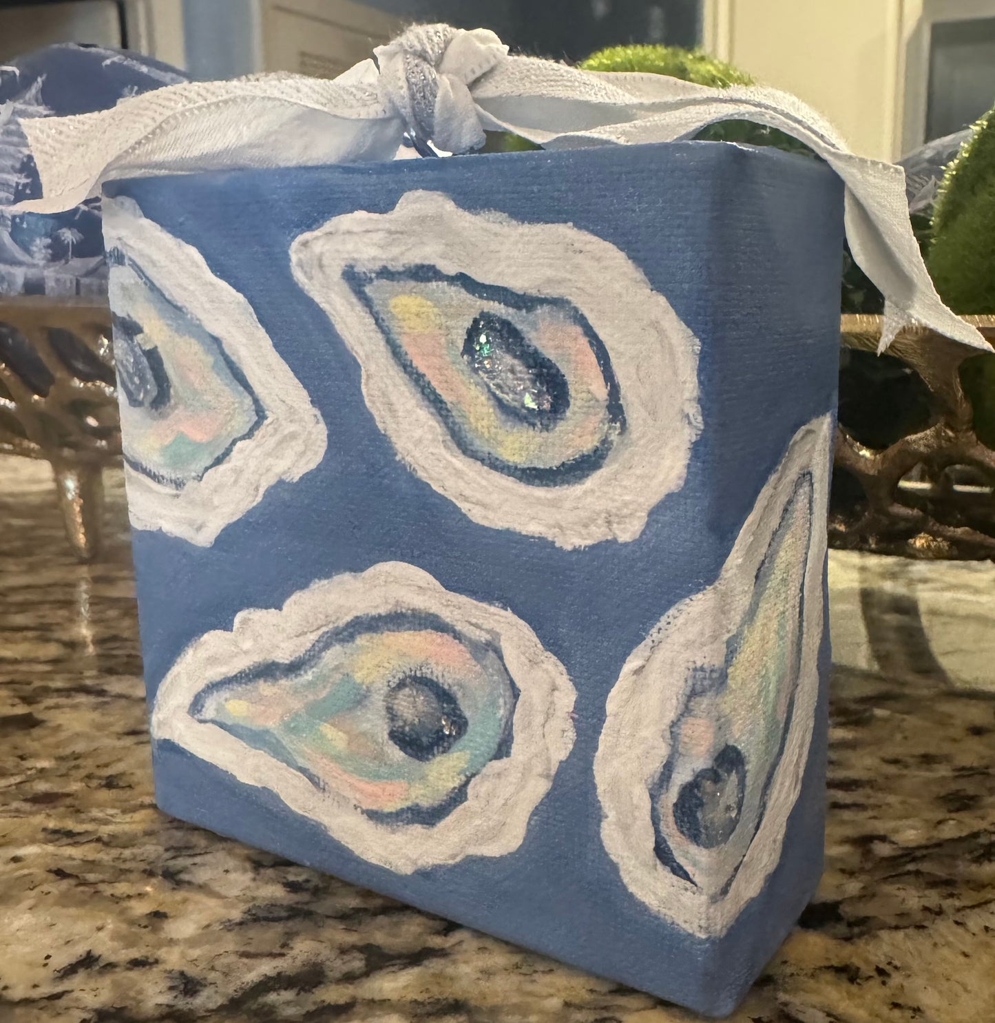 Mini Canvas Ornament